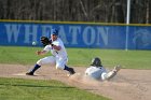 Baseball vs Suffolk  Wheaton College Baseball vs Suffolk University. - (Photo by Keith Nordstrom) : Wheaton, baseball